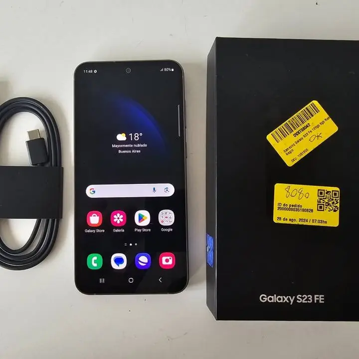 Samsung galaxy s23 FE 128gb 8gb ram + caja