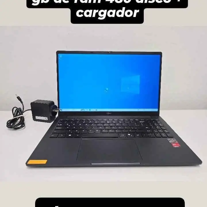 Notebook G fast N737R 15 inch amd ryzen 7 3700U 8 gb de ram 480 disco + cargador