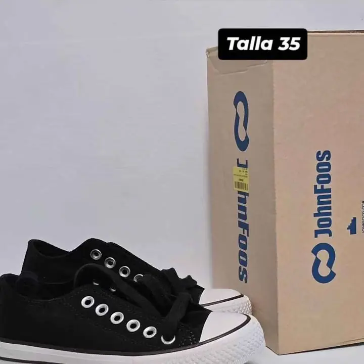 Zapatillas John Foos 182 Estilo Urbano Negro