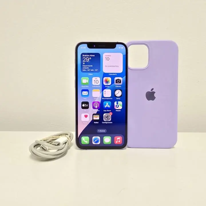 iPhone 12 mini 64gb bat 84% + cable y funda