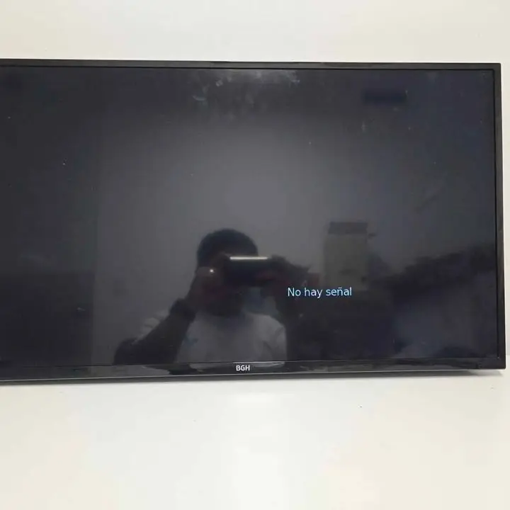 Televisor led bgh 32" + cable sin cable sin control