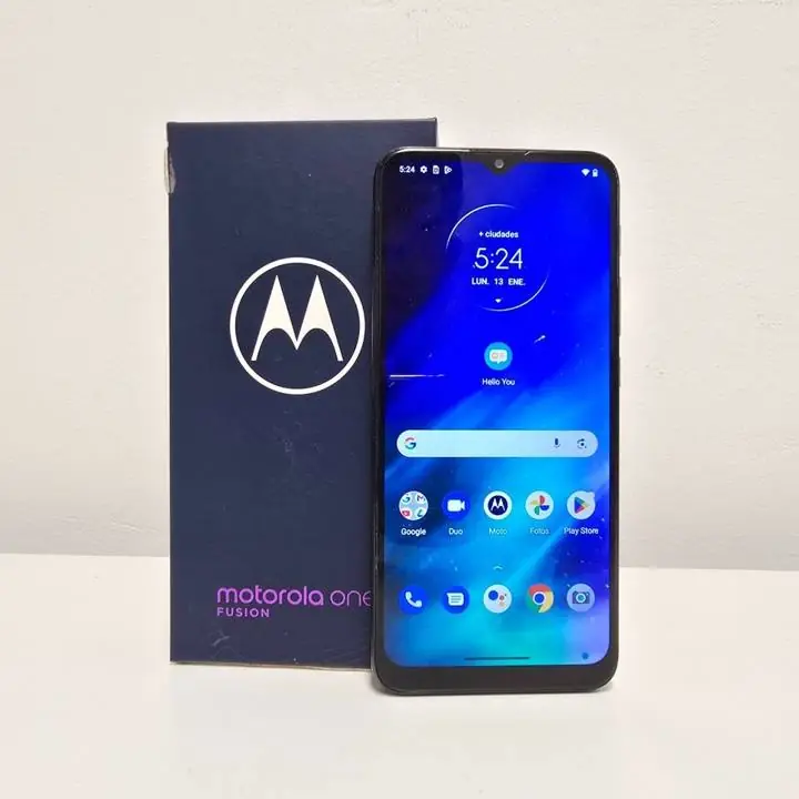 Moto one fusión 128gb + caja
