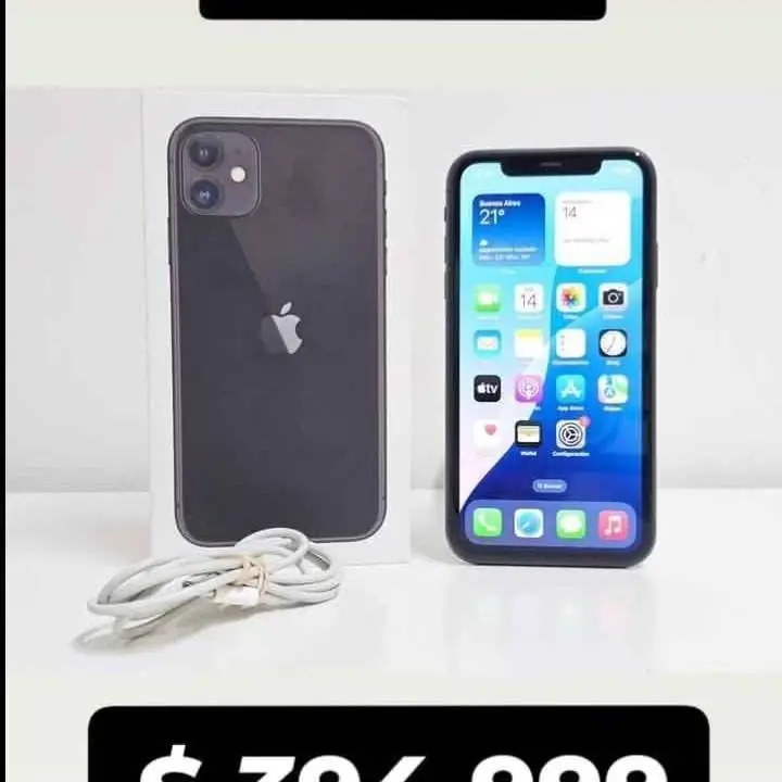 iPhone 11 128 GB + caja y cable 94% bat