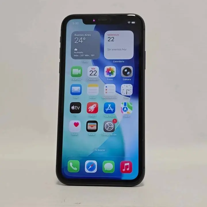 iPhone 11 128GB sin accesorios color negro 75% bat