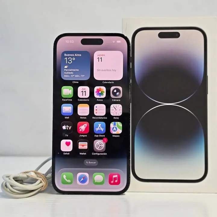 iPhone 14 pro 128gb bat 75% + caja y cable
