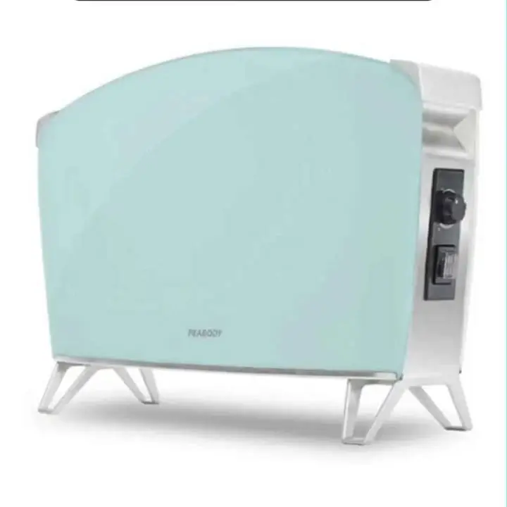 Calefactor Eléctrico Vitroconvector Doble Vidrio Peabody Pe-bvc15c 1500w Color Celeste