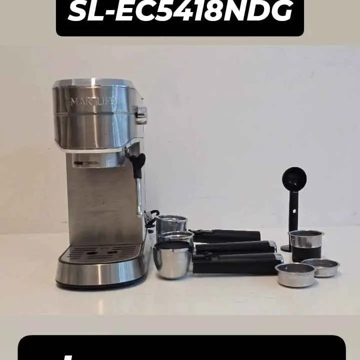 Cafetera Expreso Smartlife SL-EC5418NDG