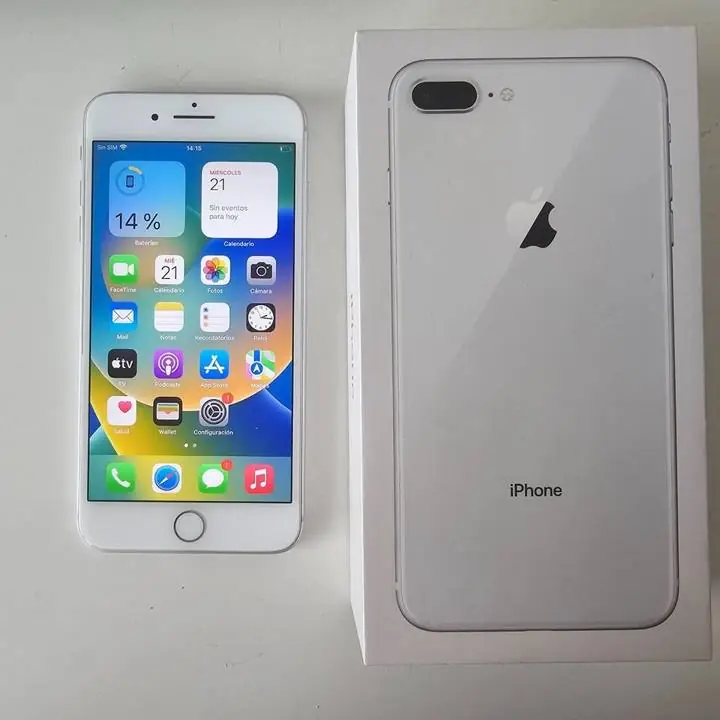 iPhone 8 plus 256gb bat 76% + caja