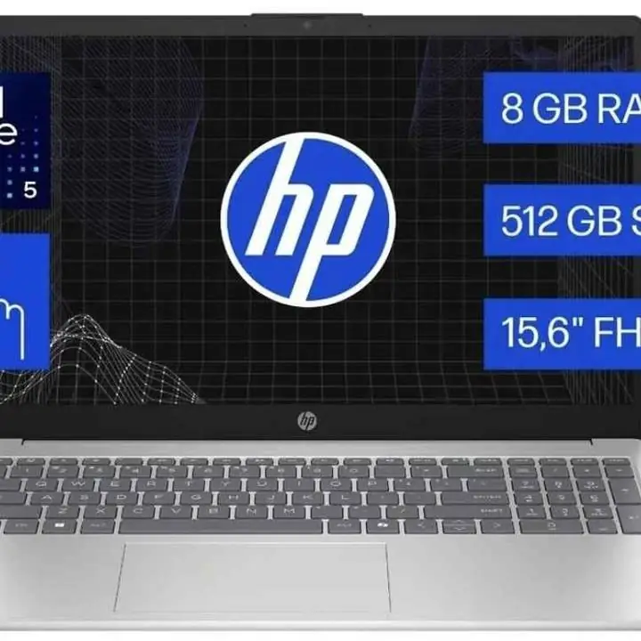 Notebook HP 15-fd2351la Intel Core Ultra 5 8GB RAM 512GB SSD 15,6" Táctil FHD