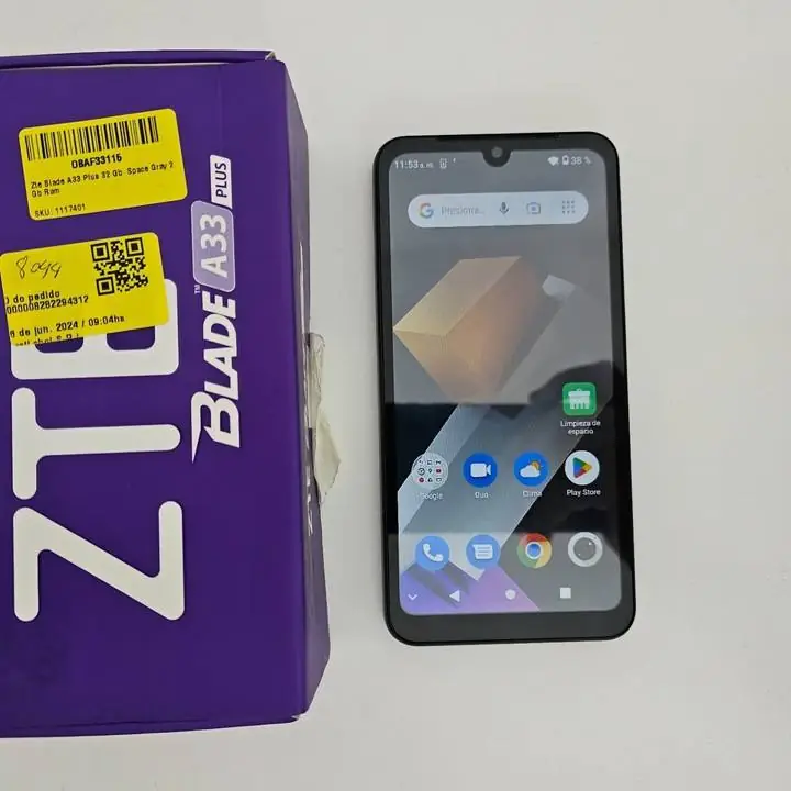 Celular ZTE blade a33 plus 32gb 2gb ram + caja
