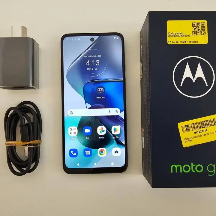 Moto G23 128gb 4gb ram azul + caja