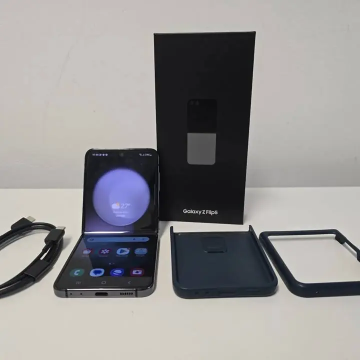 Samsung galaxy flip 5 256gb + caja y cable