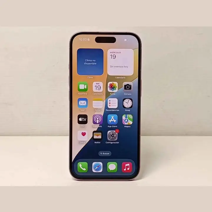 iPhone 16 128gb sin accesorios 84% 1110 ciclos Color rosa
