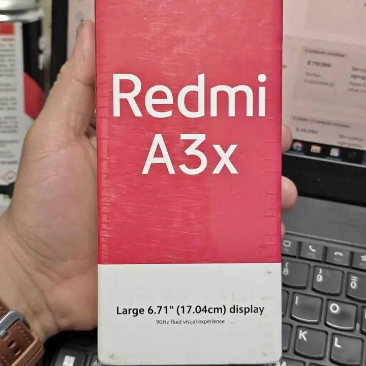 CelularXiaomiRedmiA3x3gbRam 64gb MemorialnternaBlanco