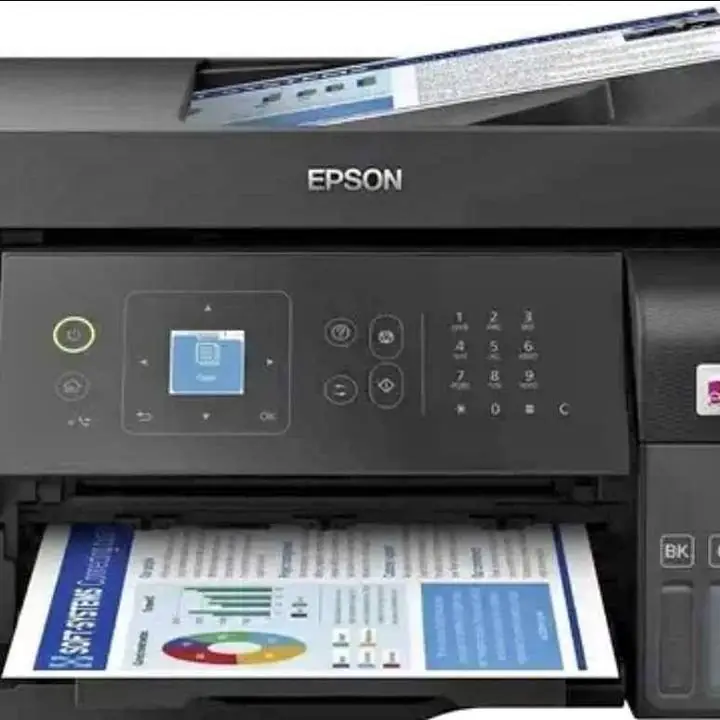 Impresora Multifunción Ecotank L5590 Wi-fi 4 en 1 Epson 220v Negro