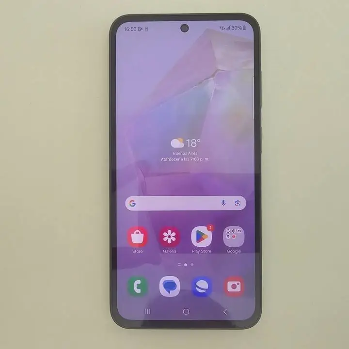 Samsung galaxy a35 128gb 8gb ram negro+ caja + cable