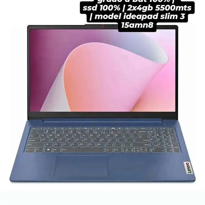 Notebook Lenovo Ideapad Slim 3 15,6 Fhd 256gb / 8gb Ram Ryzen 5 40 W11 - Blue