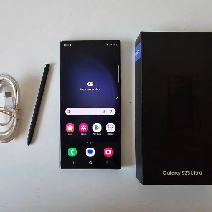 Samsung galaxy S23 ultra 256gb + caja y cable