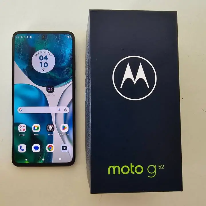 Moto g52 128gb 6gb ram + caja