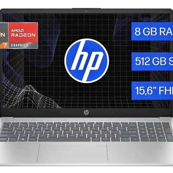 Notebook HP 15-fc0287la AMD Ryzen 7 8GB RAM 512GB SSD 15,6