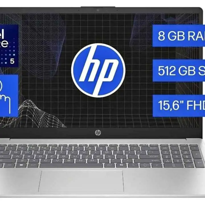 Notebook HP 15-fd2351la Intel Core Ultra 5 8GB RAM 512GB SSD 15,6"