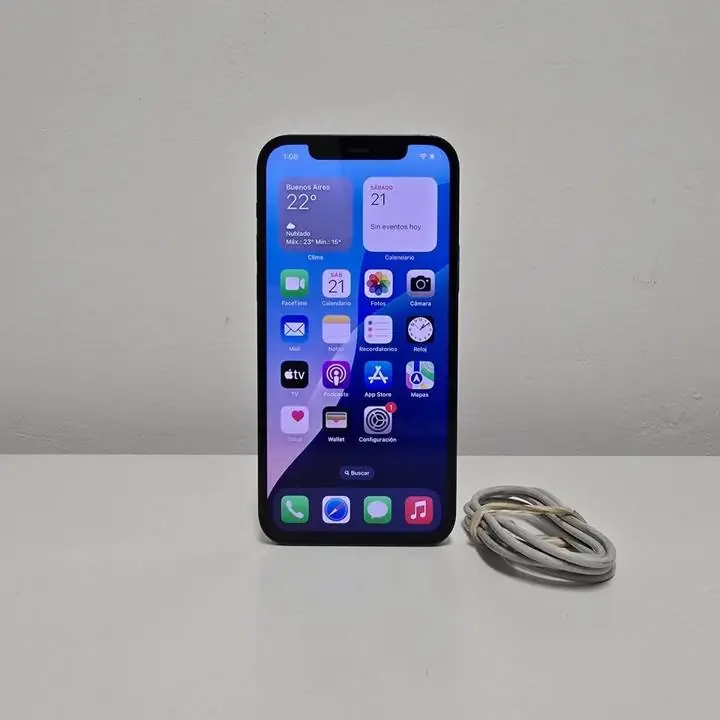 iPhone 12 256gb bat 80% + cable