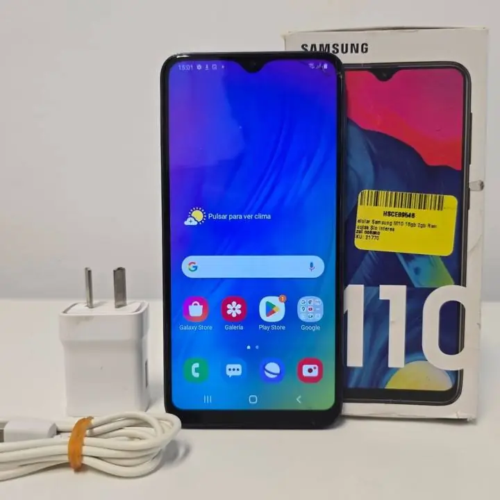 Samsung M10 16gb azul mas caja