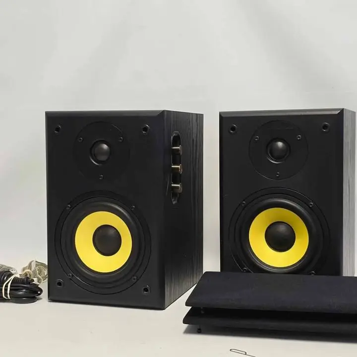 Parlante Thonet & Vander Classic 2.0 Kürbis BT con bluetooth black con cables completos