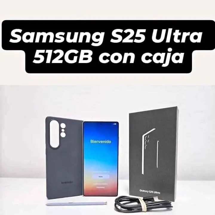 Samsung S25 Ultra 512GB con caja