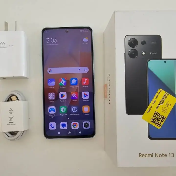 Redmi note 13 256gb 8gb ram mas caja y cargador