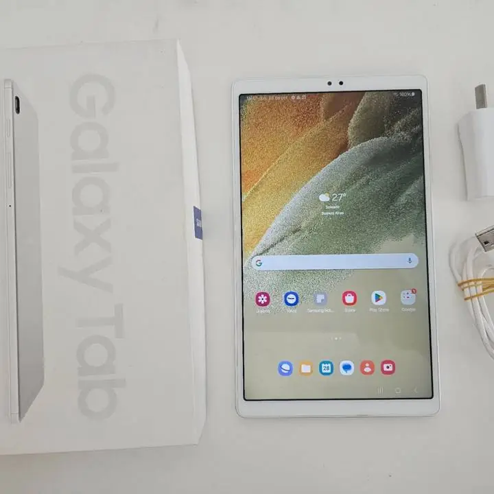 Tablet Samsung A7 Lite 32GB + cargador + caja