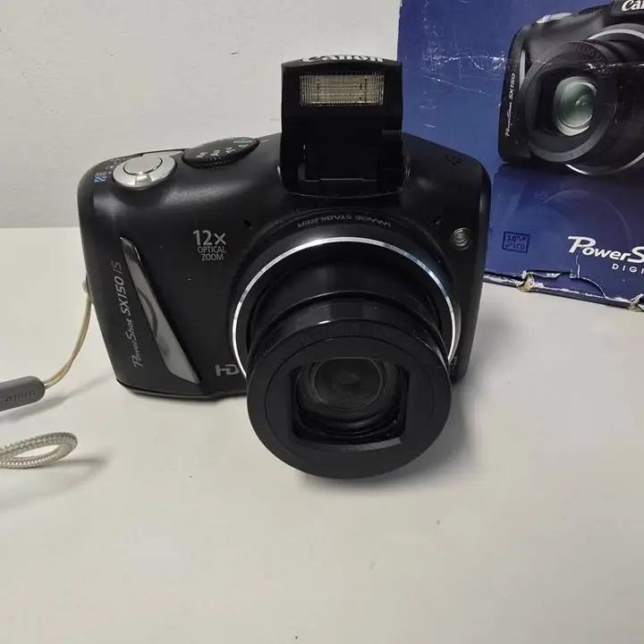 Camara powershot sx150 si + caja
