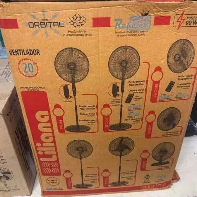 Ventilador 3 en 1 pie piso pared 90 W modelo VEN-FH2411 nuevo