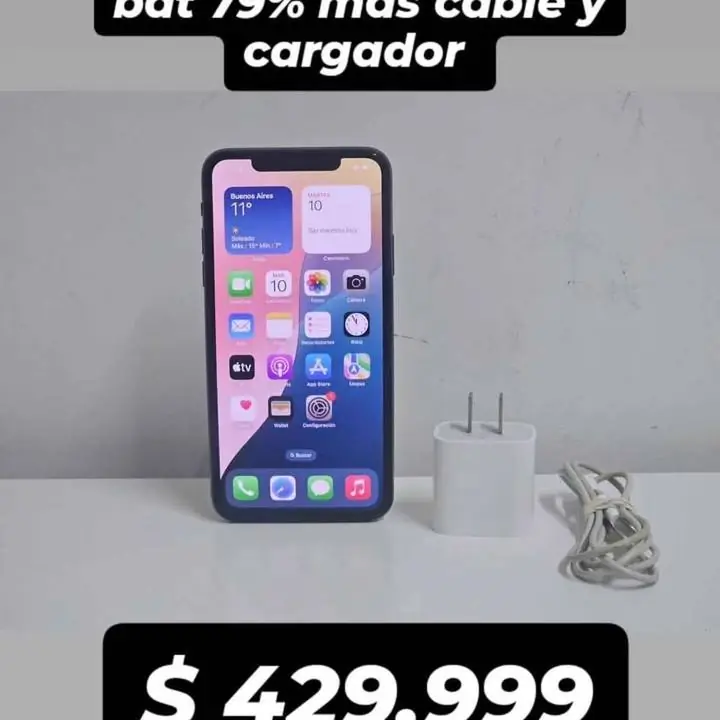 iPhone 11 pro max 64GB bat 79% mas cable y cargador