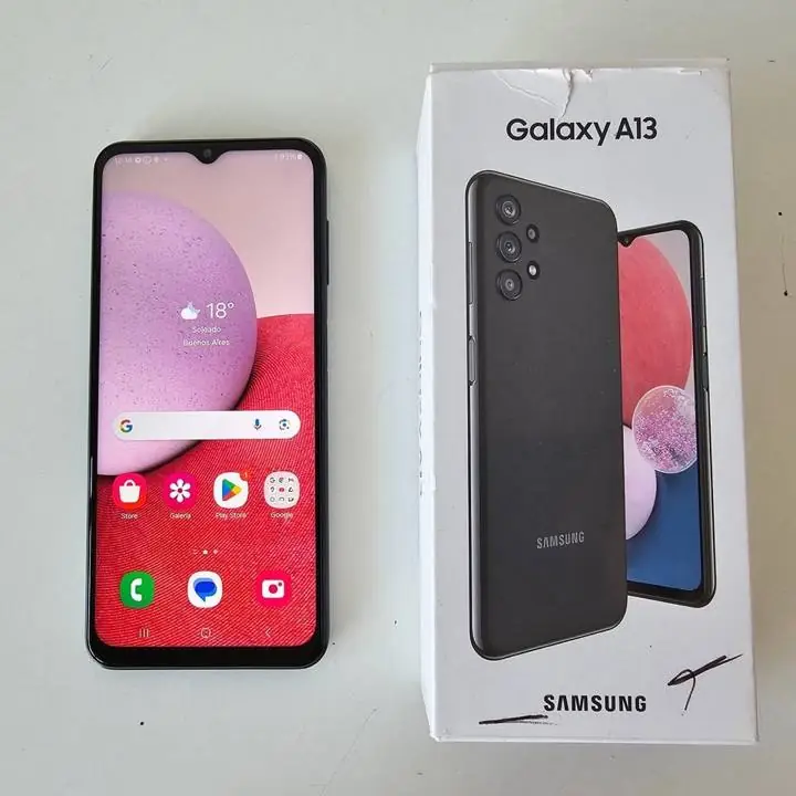 Samsung a13 128gb 4gb ram + caja