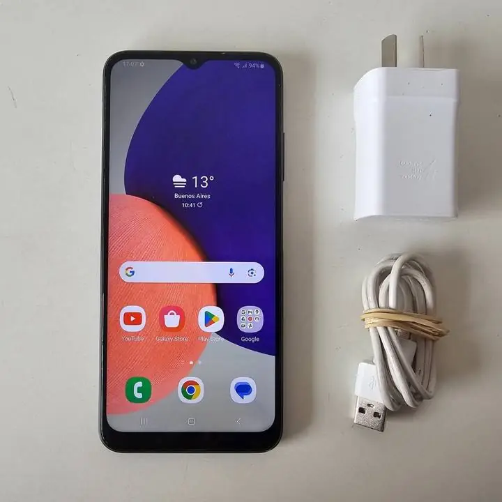 Samsung galaxy a22 5g 128gb + cable y cargador