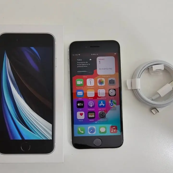 iPhone se 2 gen 128gb bat 78% + caja y cable