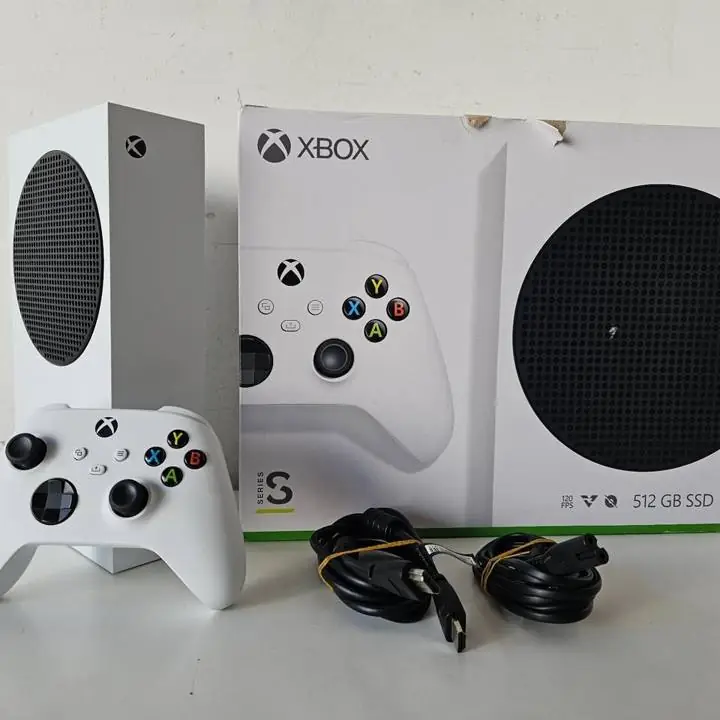 Xbox series s 512gb + cable + caja + control
