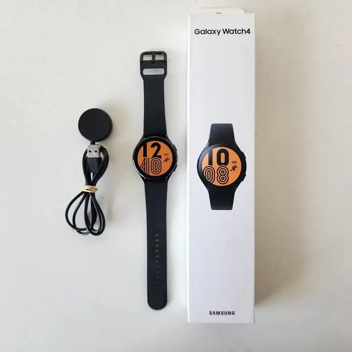 Smartwatch samsung galaxy watch 4 44mm más cable de carga