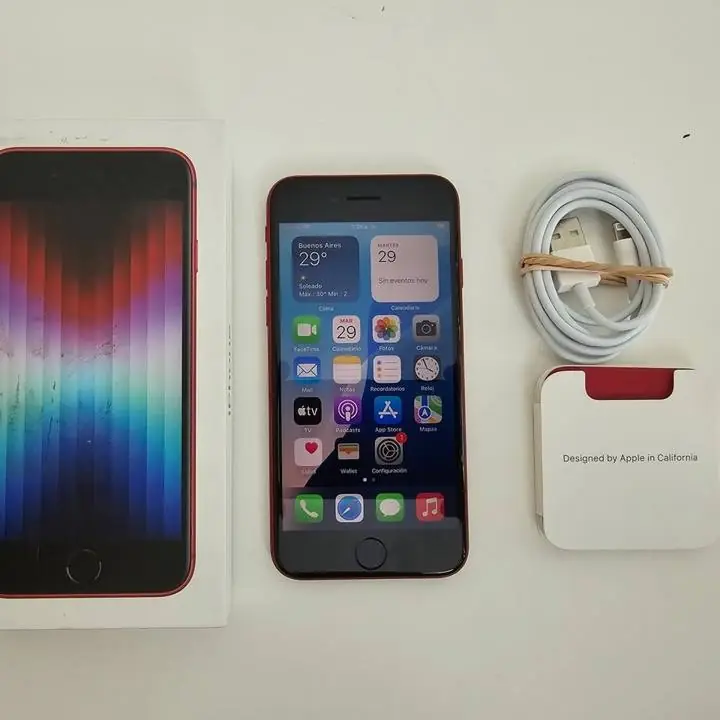 iPhone se 3 gen 128gb bat 88% + caja y cable