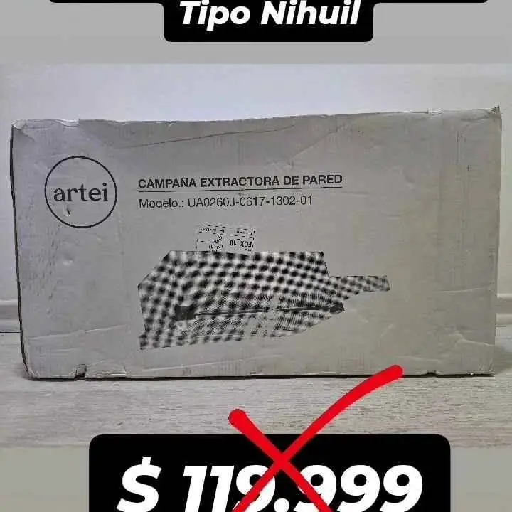 Campana extractora de pared UA0260J-0617-1302