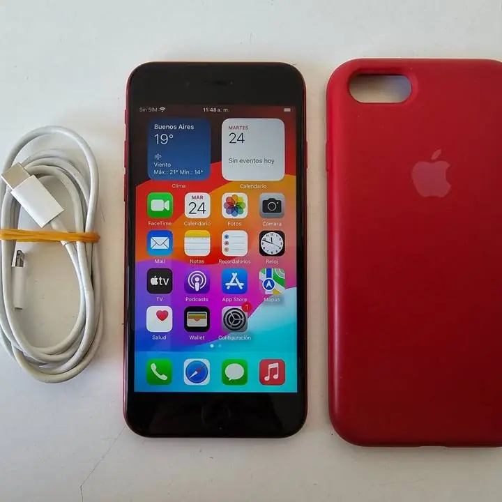 iPhone se 2 gen 128gb bat 85% + cable