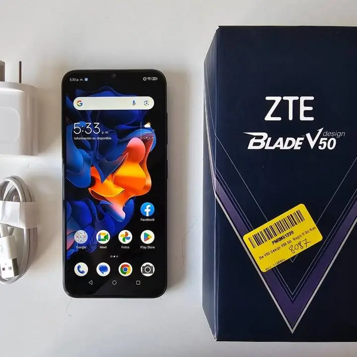 ZTE blade V50 design 256gb 6gb ram + caja