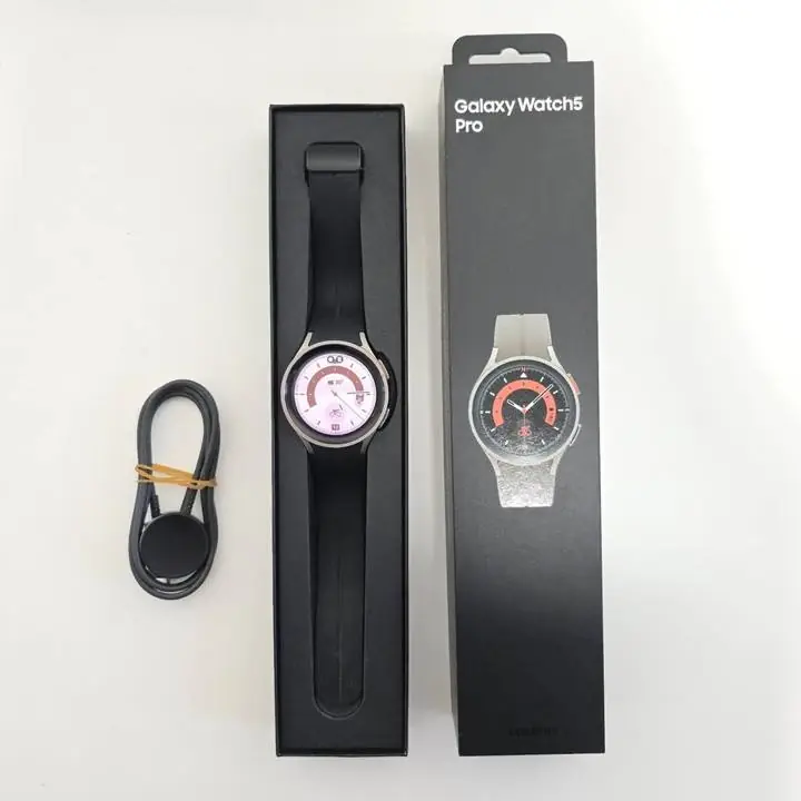 Samsung watch 5 pro 45mm + base de carga y caja