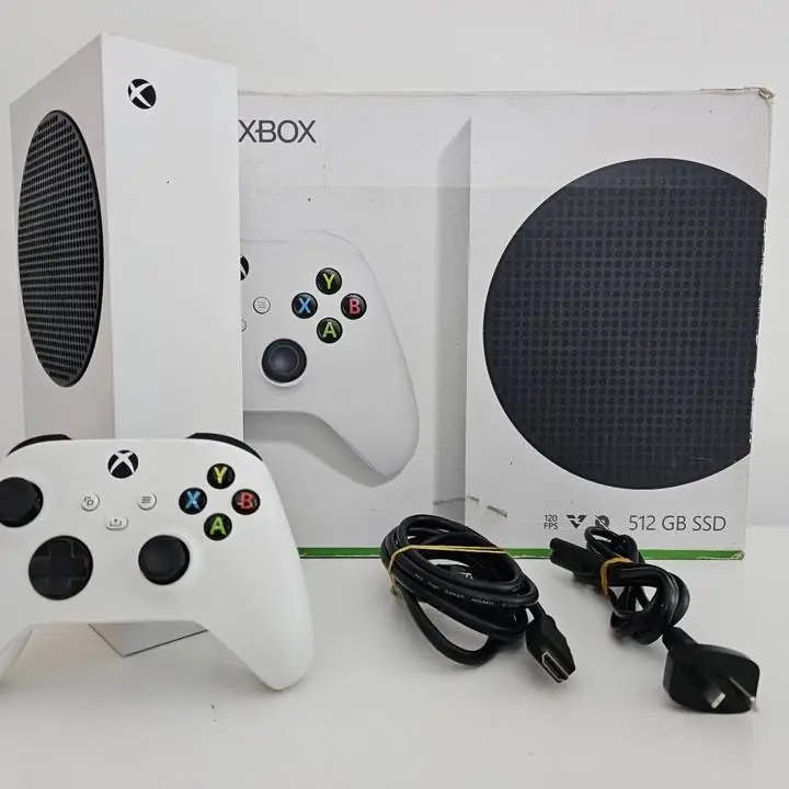 Xbox series s 512gb all digital + cables y control + caja