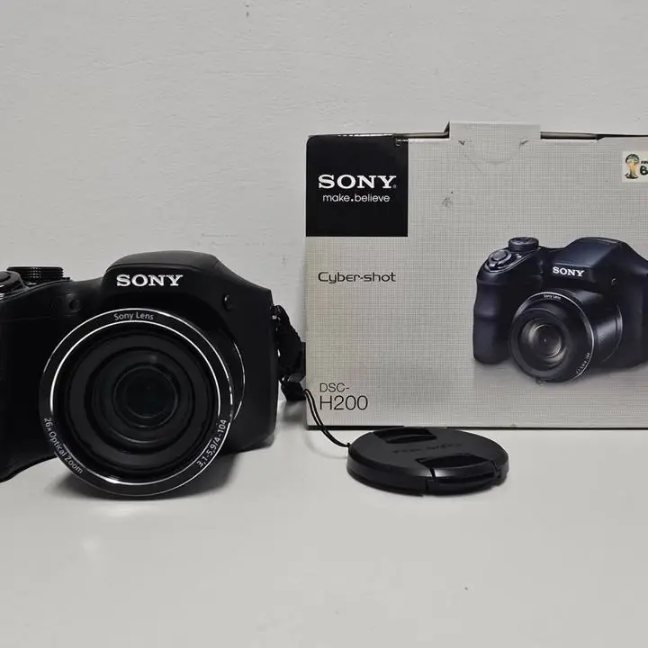 Camara digital Sony DSC-H200 con caja