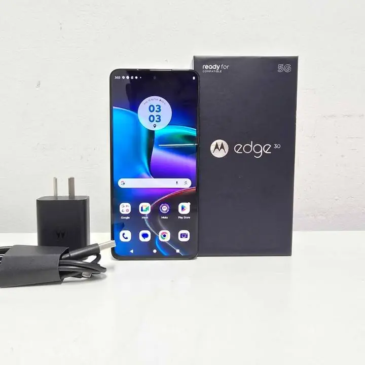 Motorola Edge 30 128gb 8 Gb Ram + Caja + Cargador Y Cable
