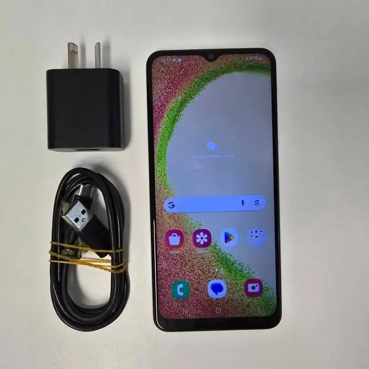 Samsung a04 64gb 4gb ram + cargador y cable