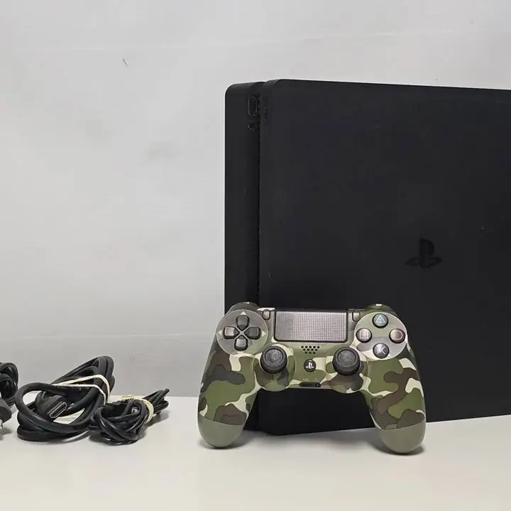 PlayStation 4 Slim 1tb + control y cables