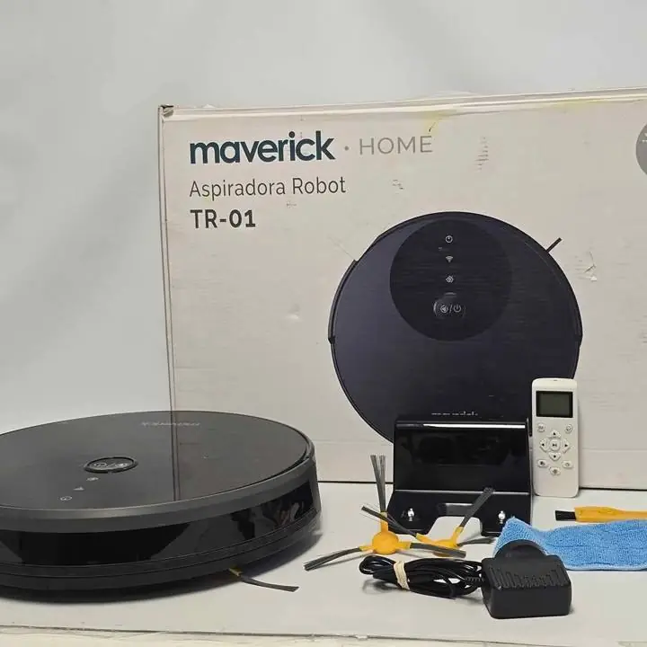 Aspiradora robot maverick completa